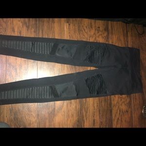 Alo yoga Moro leggings black size small